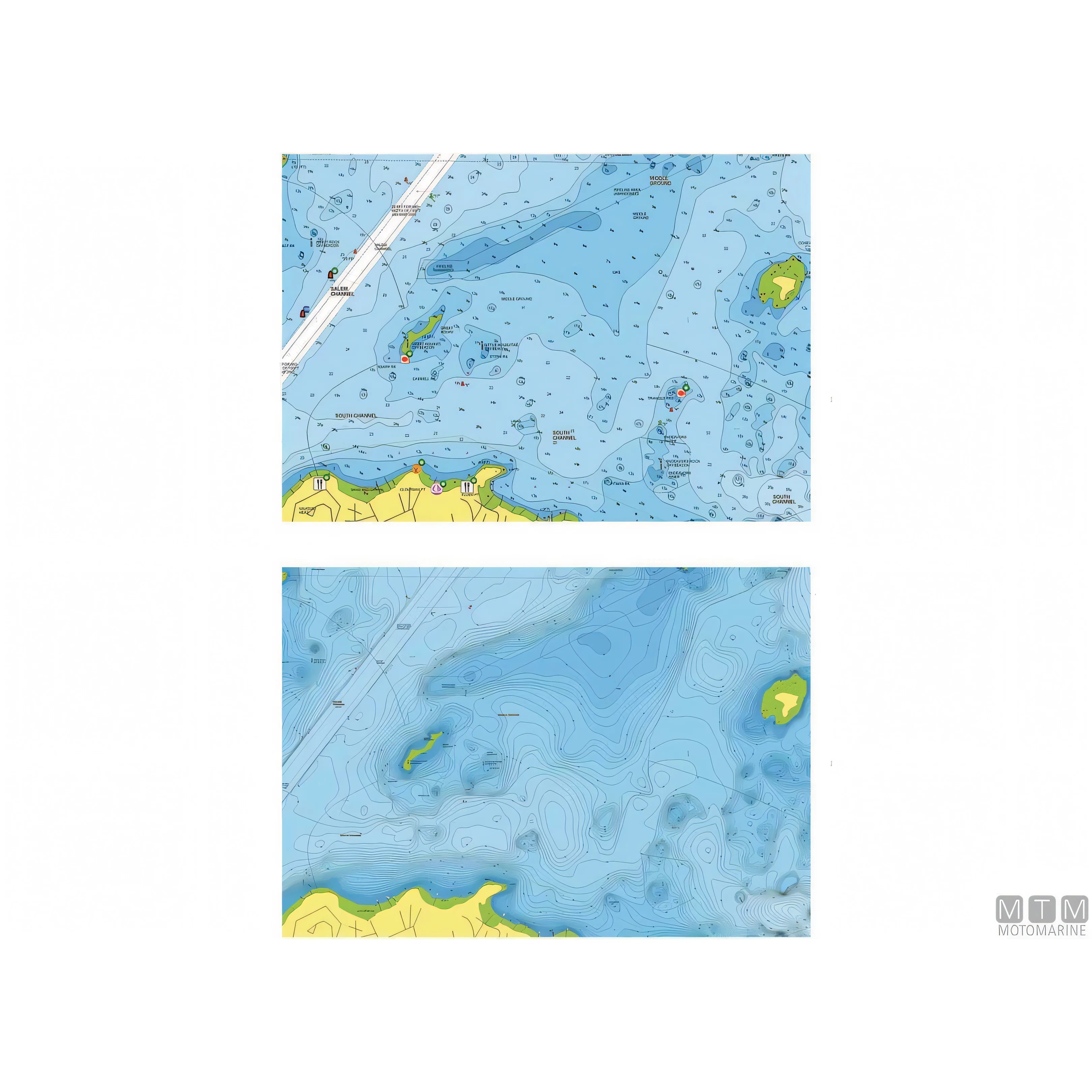Garmin Navionics+ cartografia nautica elettronica — Spagna e costa Mediterranea