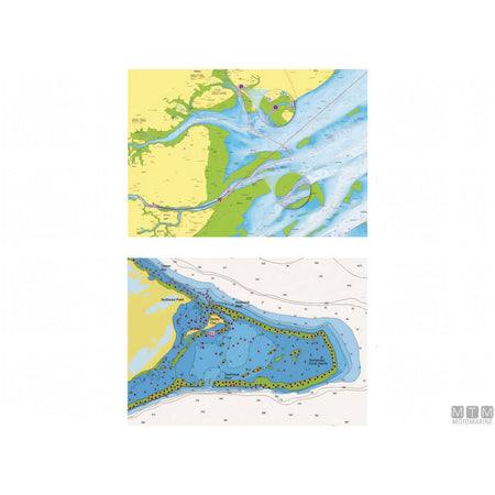 Garmin Navionics+ cartografia nautica elettronica — Spagna e costa Mediterranea