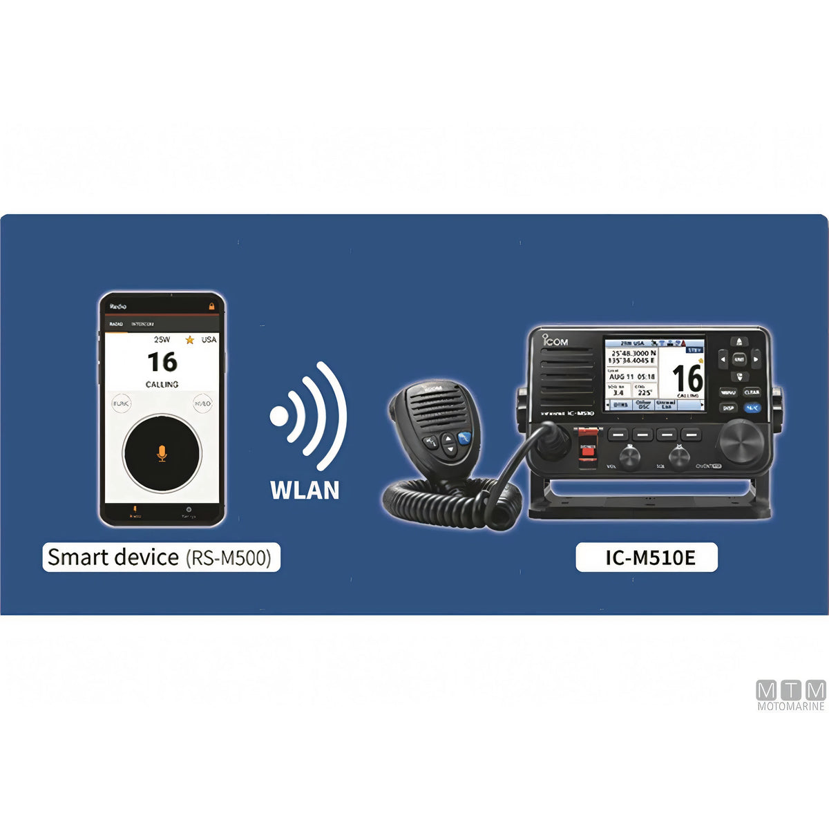 Icom IC-M510E VHF marino — VHF IC-M510E