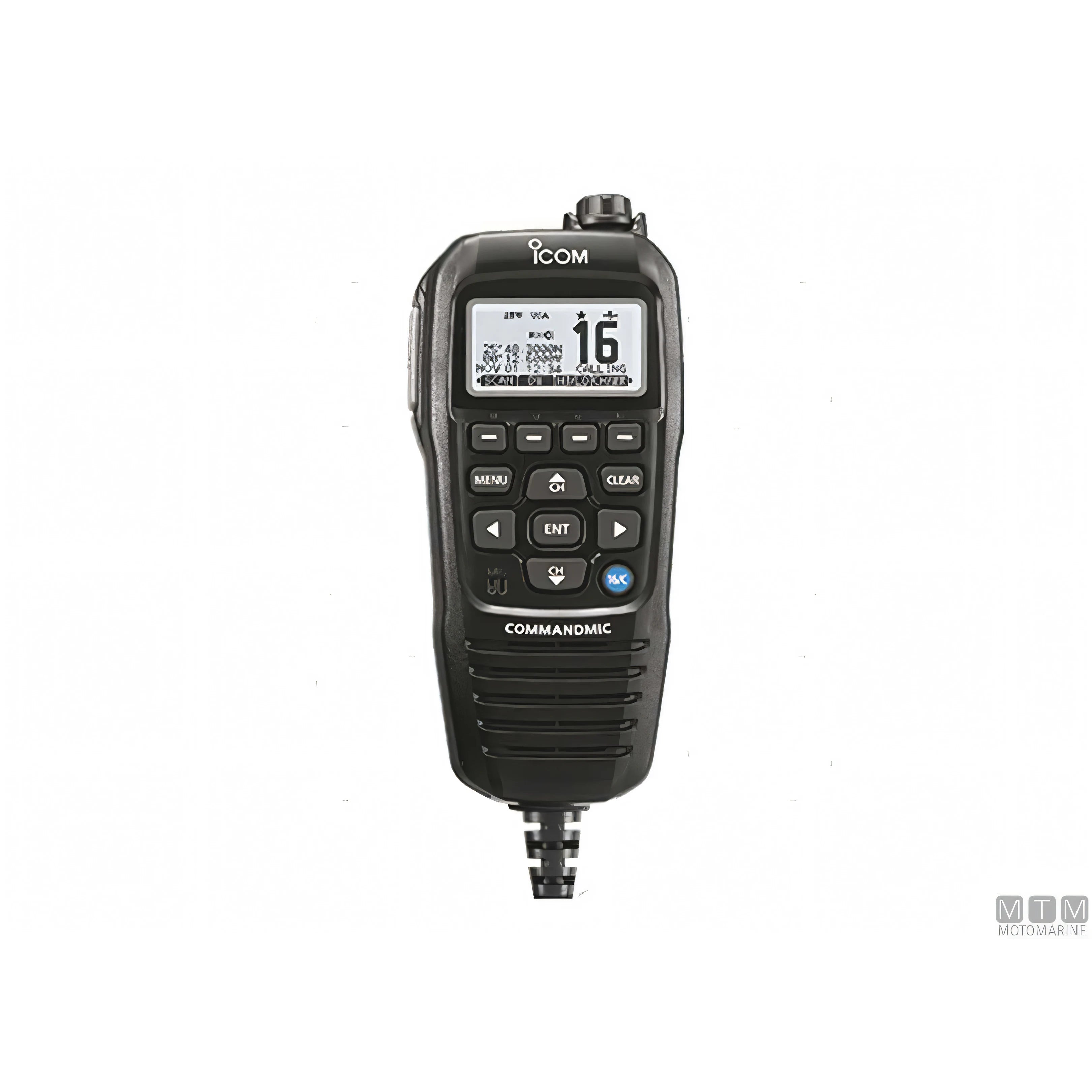 Icom VHF IC-M510E EVO AIS nero — Microfono HM-229B Black