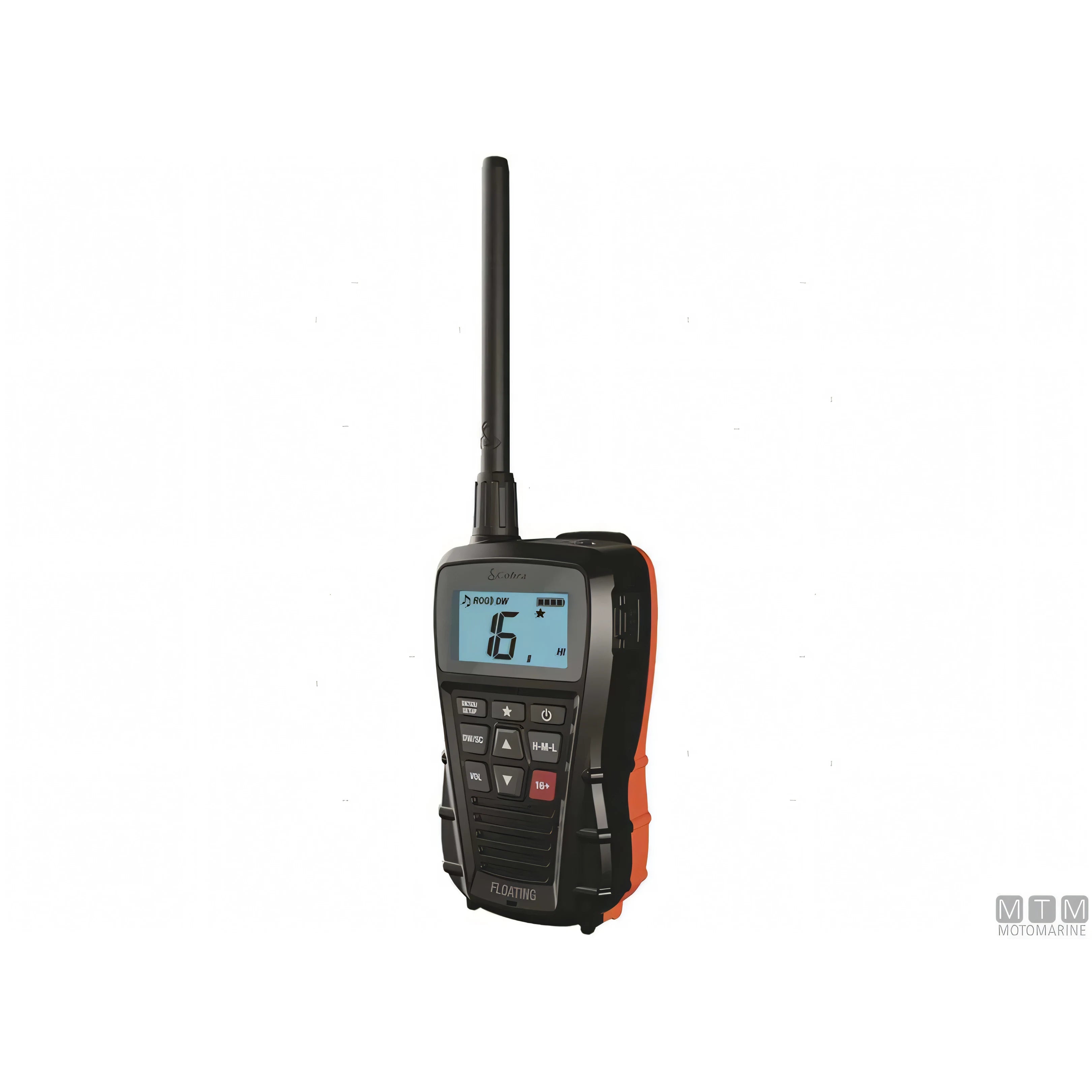Cobra VHF BlueBond 150E portatile arancione — BlueBond 150E