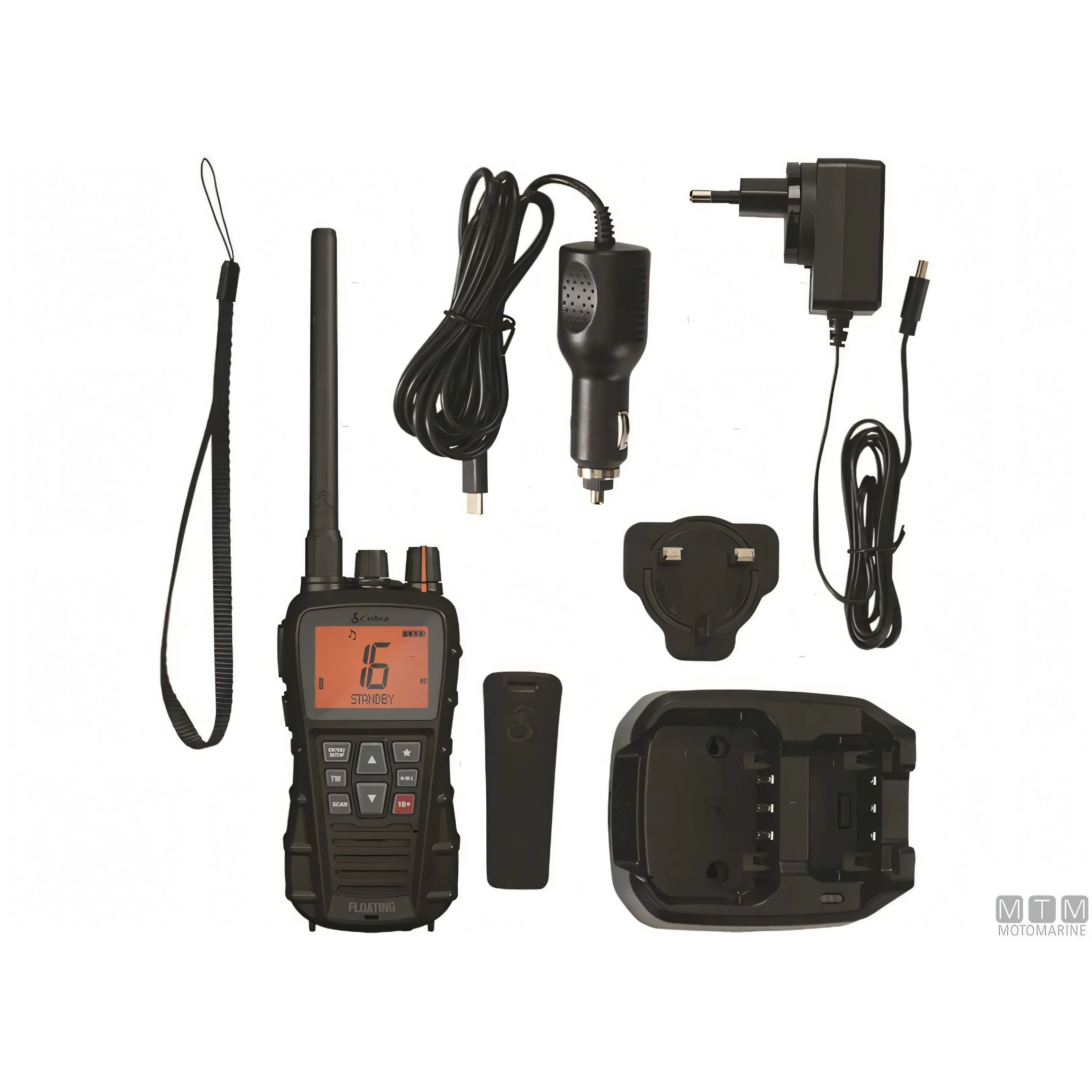VHF Cobra BluBound 350E palmare impermeabile — BlueBound 350E