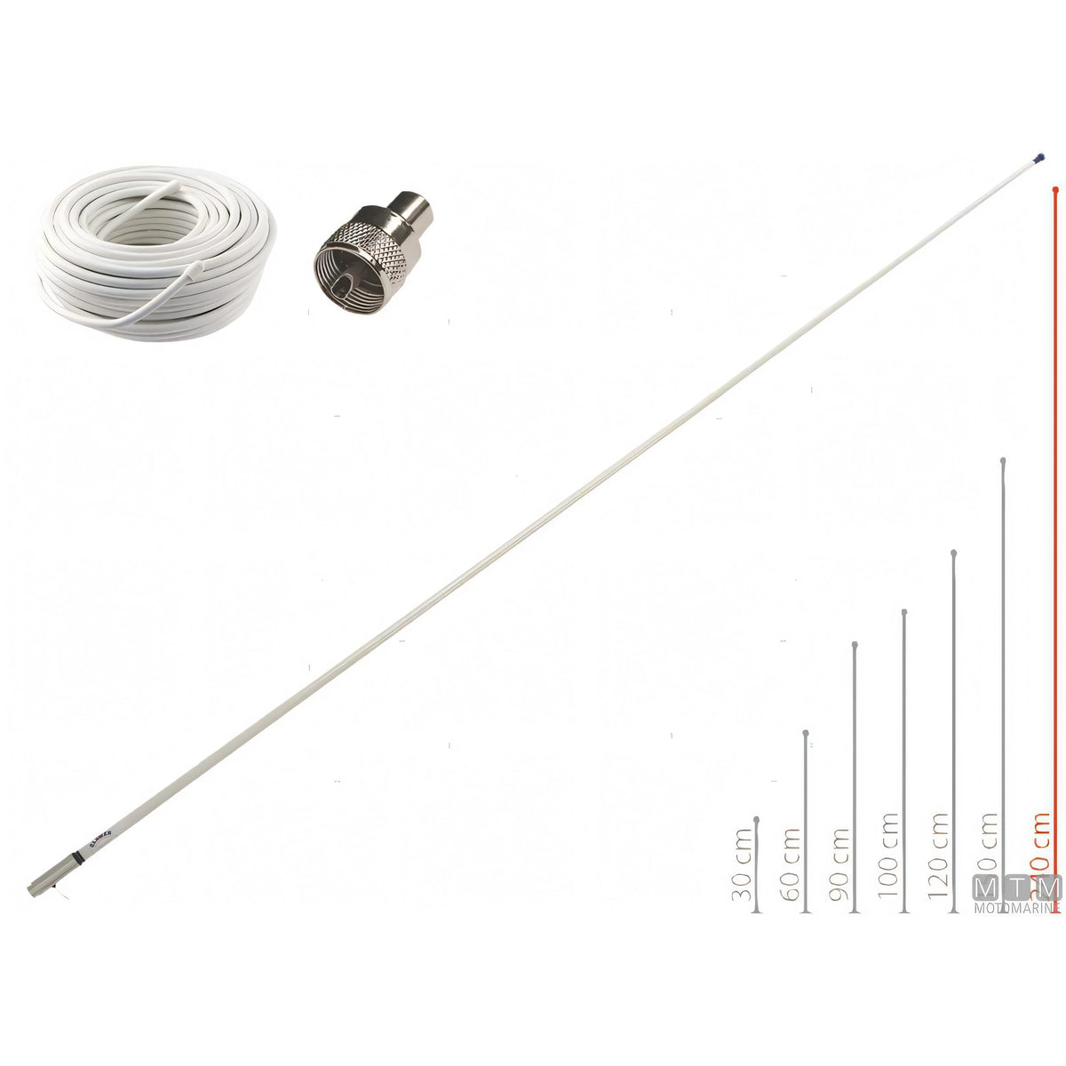 Glomex ricambio antenna VHF RA1206 Motor — RA1206 Motor