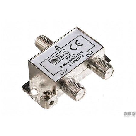 Antenna Glomex Talitha V9125AGCU/DAB20 bianca — Splitter 2 Way