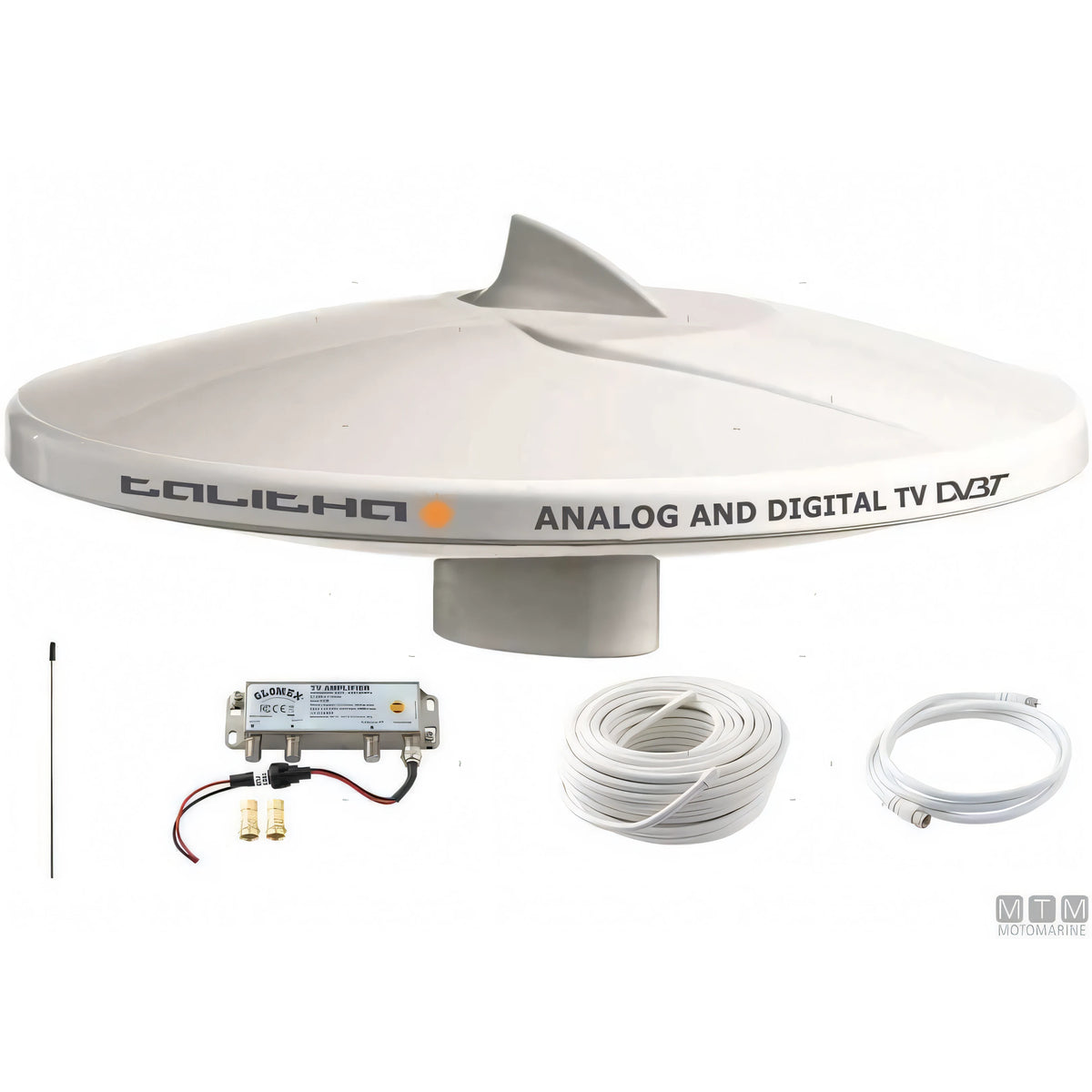 Antenna Glomex Talitha V9125AGCU/DAB20 bianca — Bianco