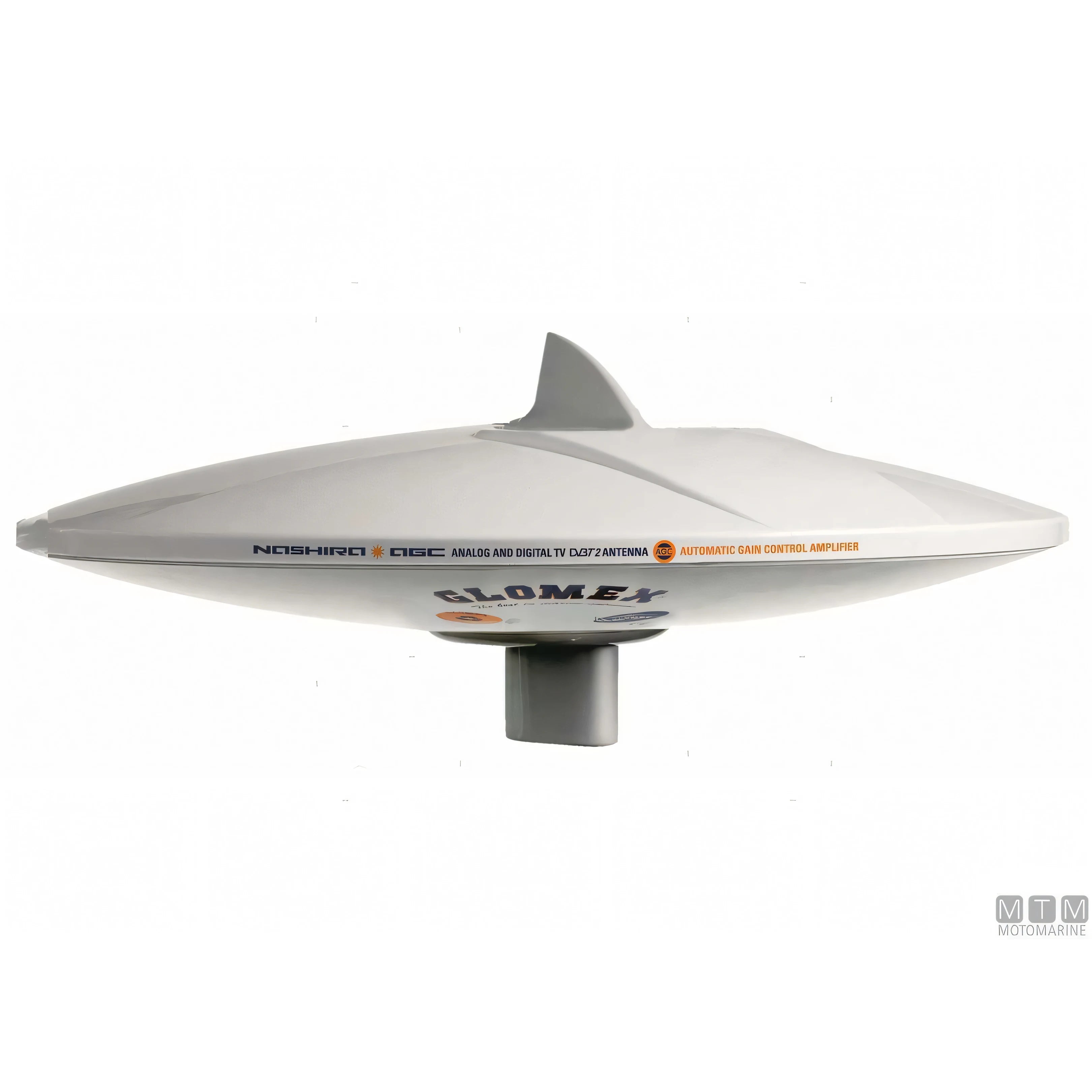 Antenna Glomex Nashira TV AM FM DAB — Bianco