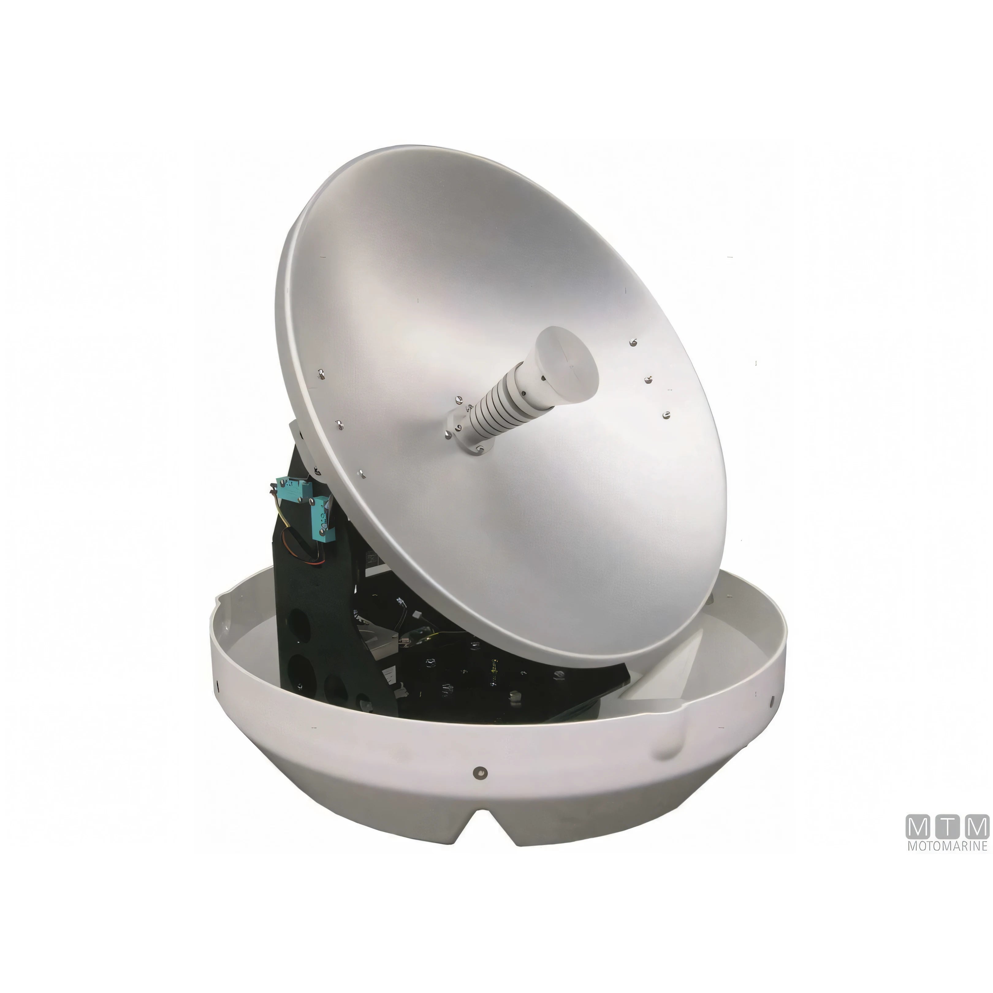 Glomex antenna TV satellitare Saturn 4 V9104N acciaio inox — Antenna Saturn 4 V9104N