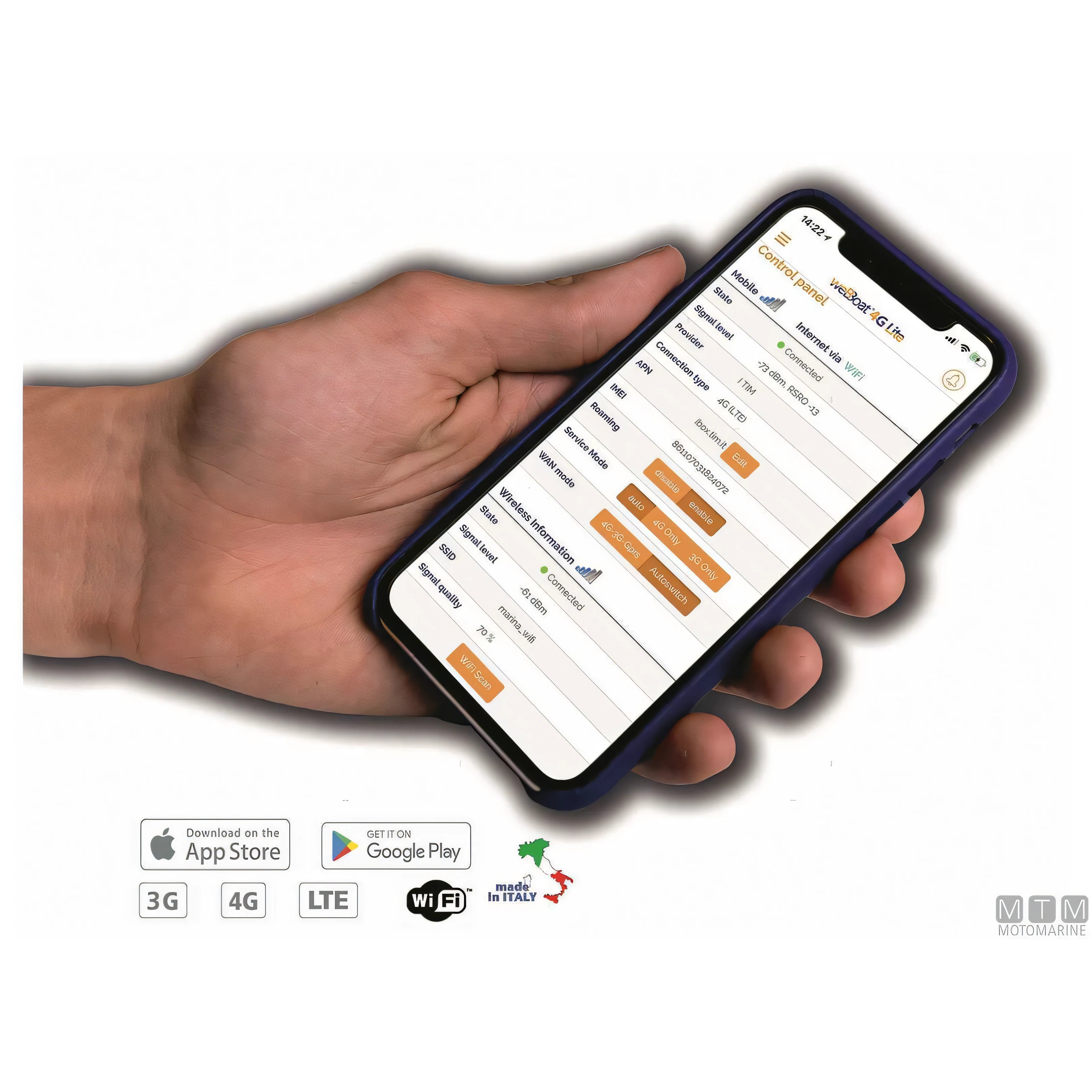 Glomex Webboat Lite Evo antenna Wi-Fi 4G IT1104EVO — IT1104EVO