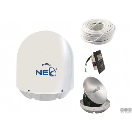 Glomex Pandora V8001N antenna TV satellitare radome — Antenna