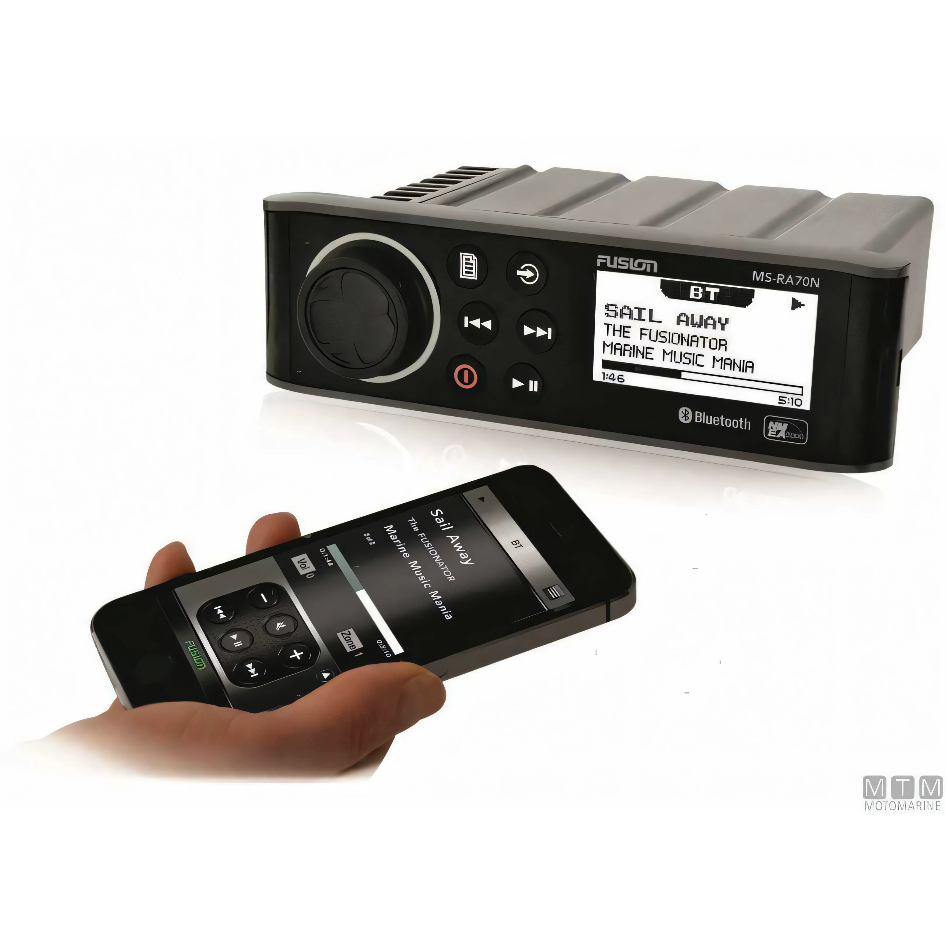 Fusion MS-RA70N stereo marino Bluetooth USB — Stereo MS-RA70N