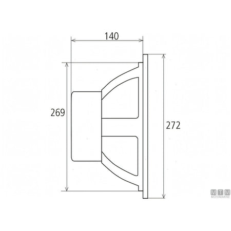 Subwoofer Fusion FM-S10RW — FM-S10RW