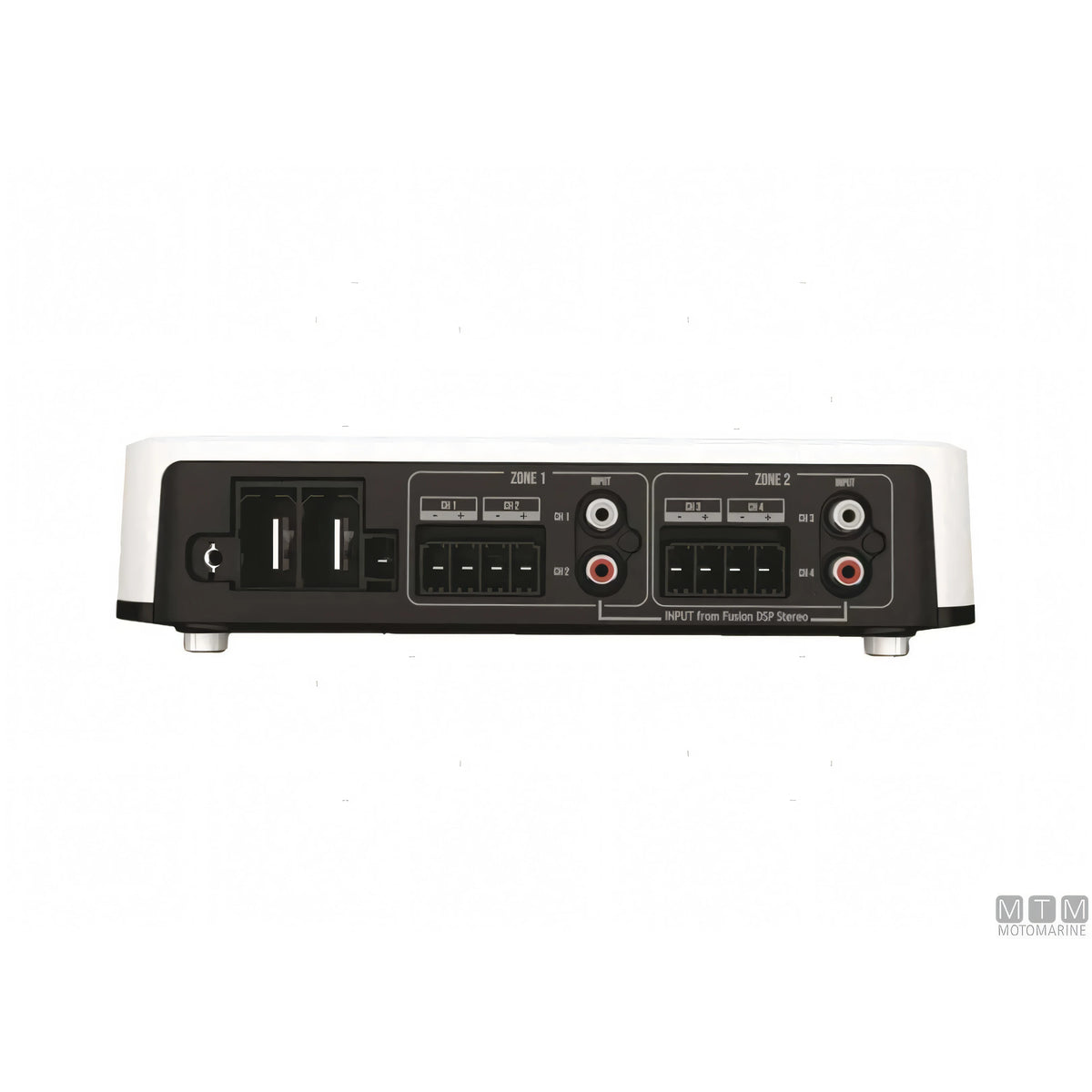 Amplificatore Fusion Apollo MS-AP per impianto audio nautico — 4 canali