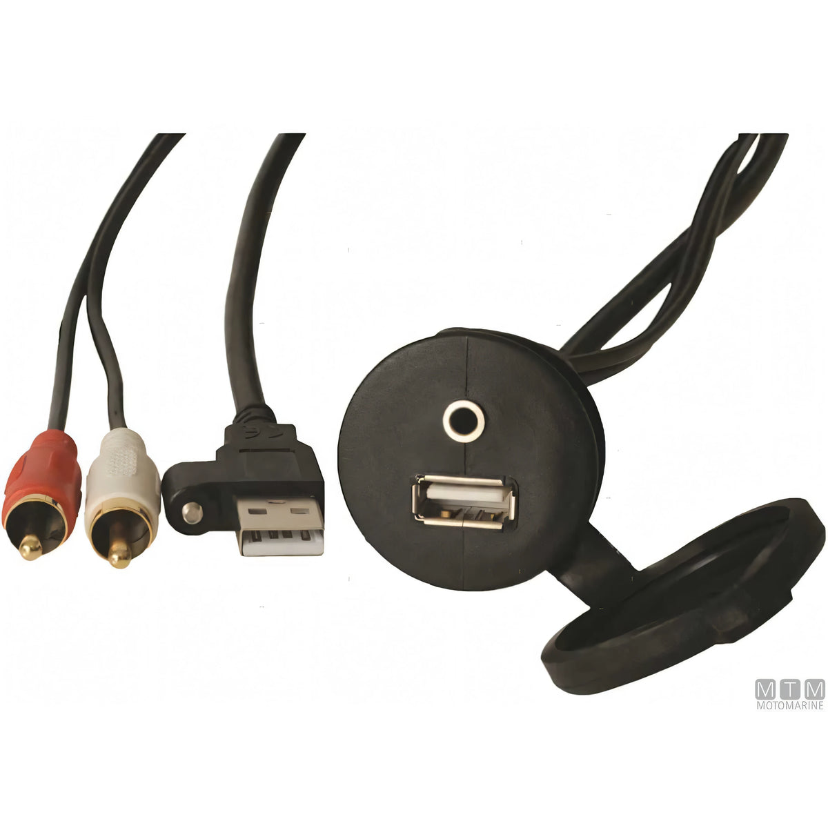 Fusion MS-RA70N stereo marino Bluetooth USB — Presa USB/Jack MS-CBUSB3.5