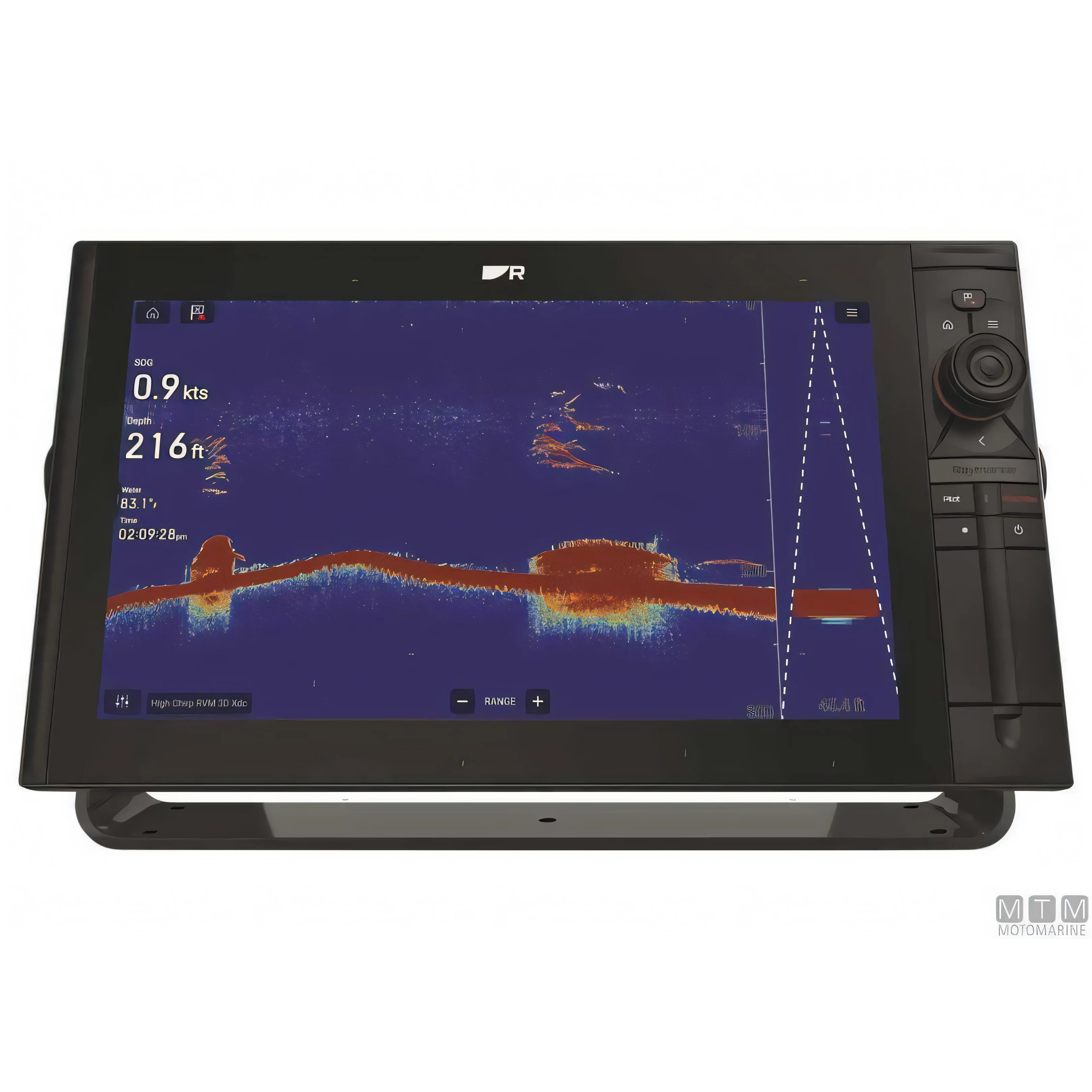 Raymarine Axiom2 Pro-S chartplotter e trasduttore CPT-S — Plotter 9"
