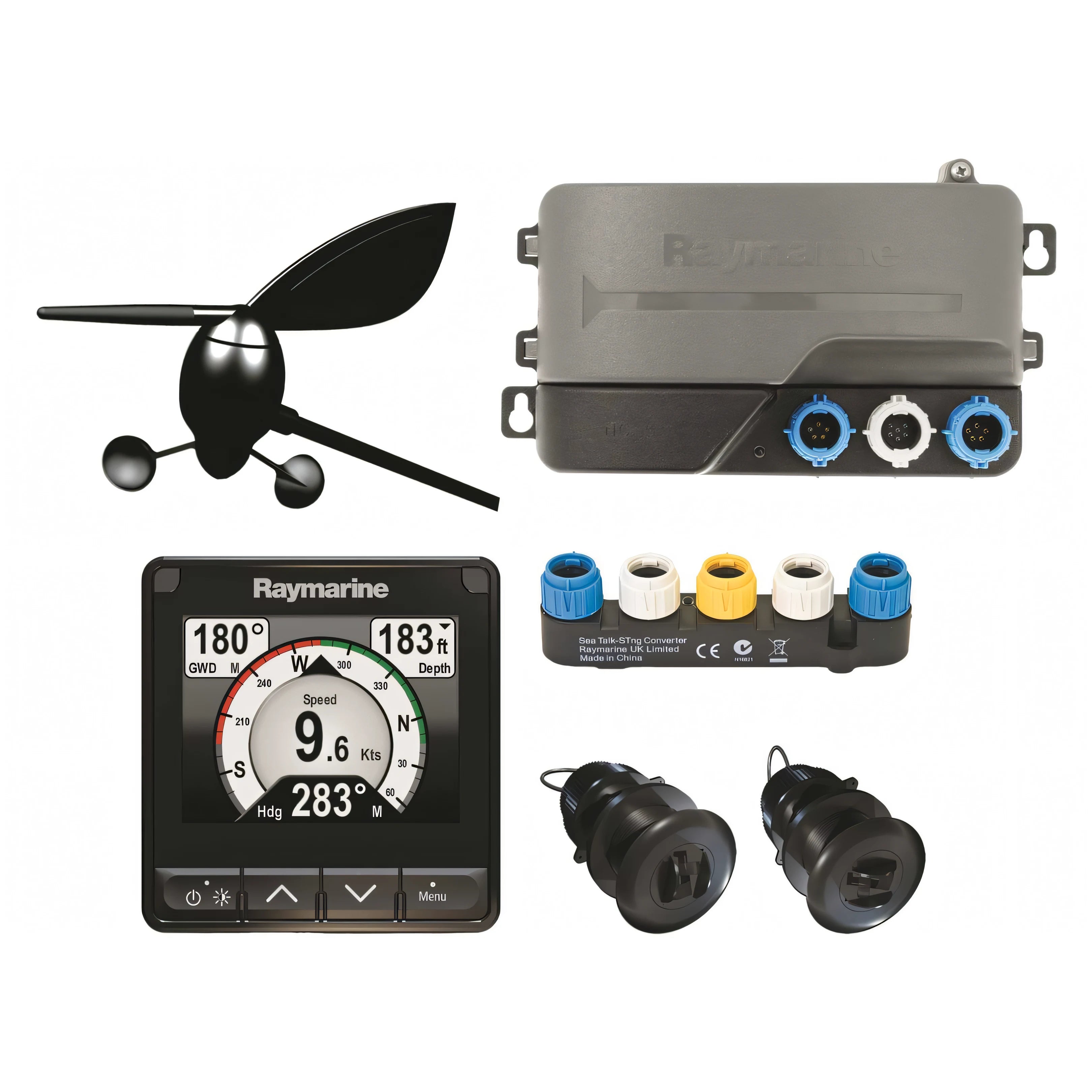 Raymarine i70s display multifunzione nautico — Display i70s + System Pack