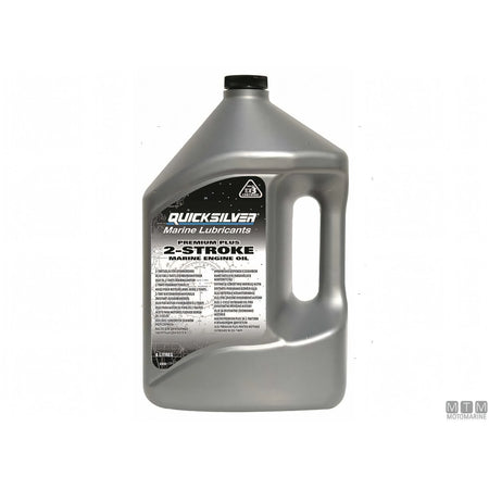 Quicksilver olio motore 2 tempi TC-W3 Premium Plus confezione cartone — Cartone 3 x 4 L