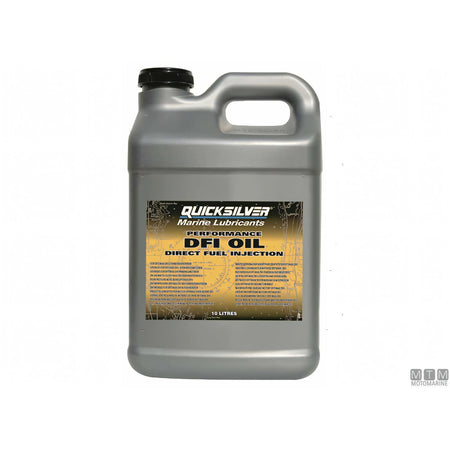 Quicksilver Olio 2 Tempi TC-W3 Premium Plus DFI confezione 2x10L — Cartone 2 x 10 L
