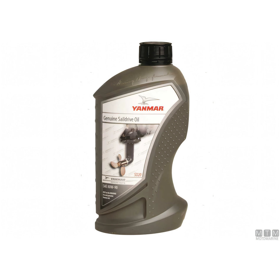 Yanmar olio piede SAE 80W90 saildrive SD20 confezione cartone — Cartone 6 x 1 L