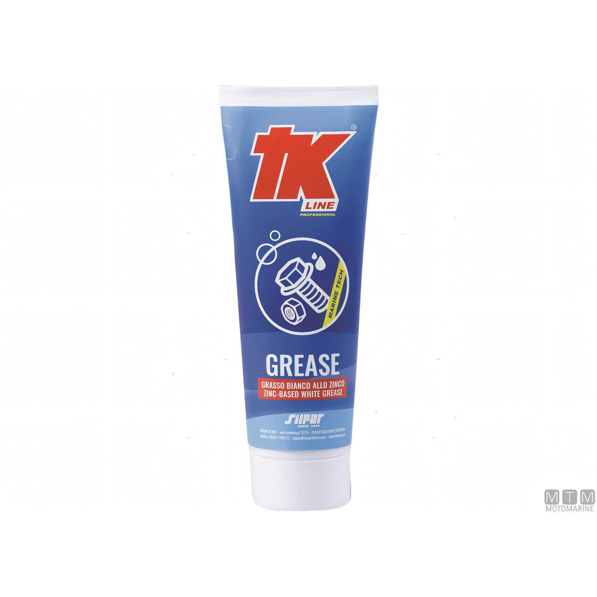 Silpar TK grasso bianco allo zinco — Tubo 250 ml