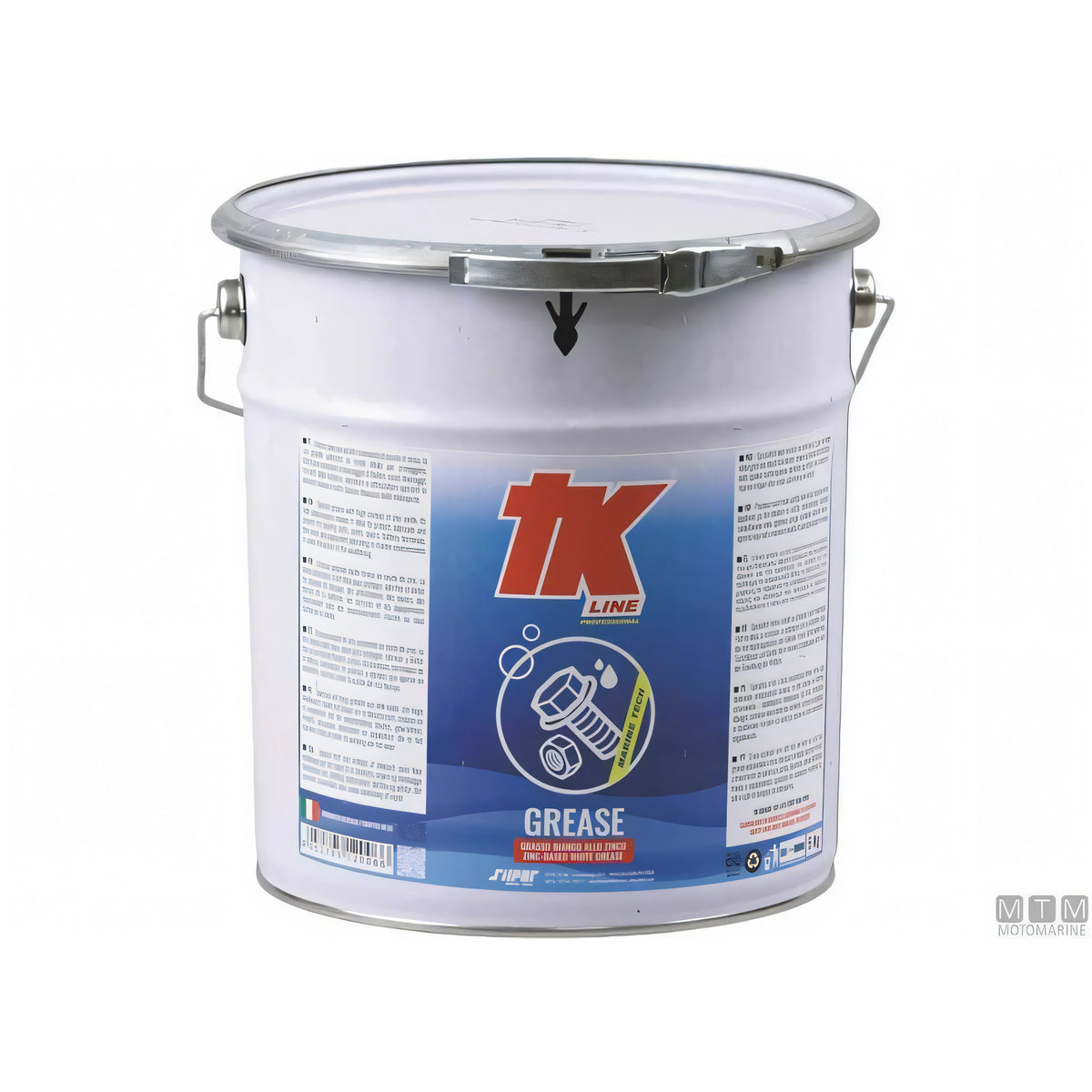 Silpar TK grasso bianco allo zinco — Tubo 250 ml