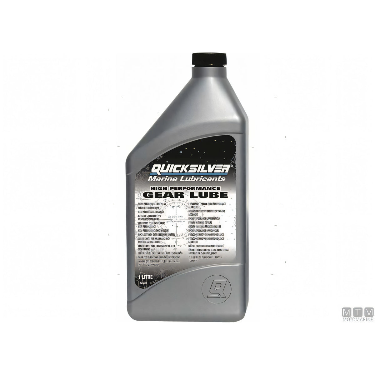Olio piede Quicksilver SAE 90 Gear Lube High Performance confezione cartone — Cartone 6 x 1 L