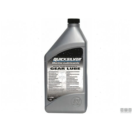 Olio piede Quicksilver SAE 90 Gear Lube High Performance confezione cartone — Cartone 6 x 1 L