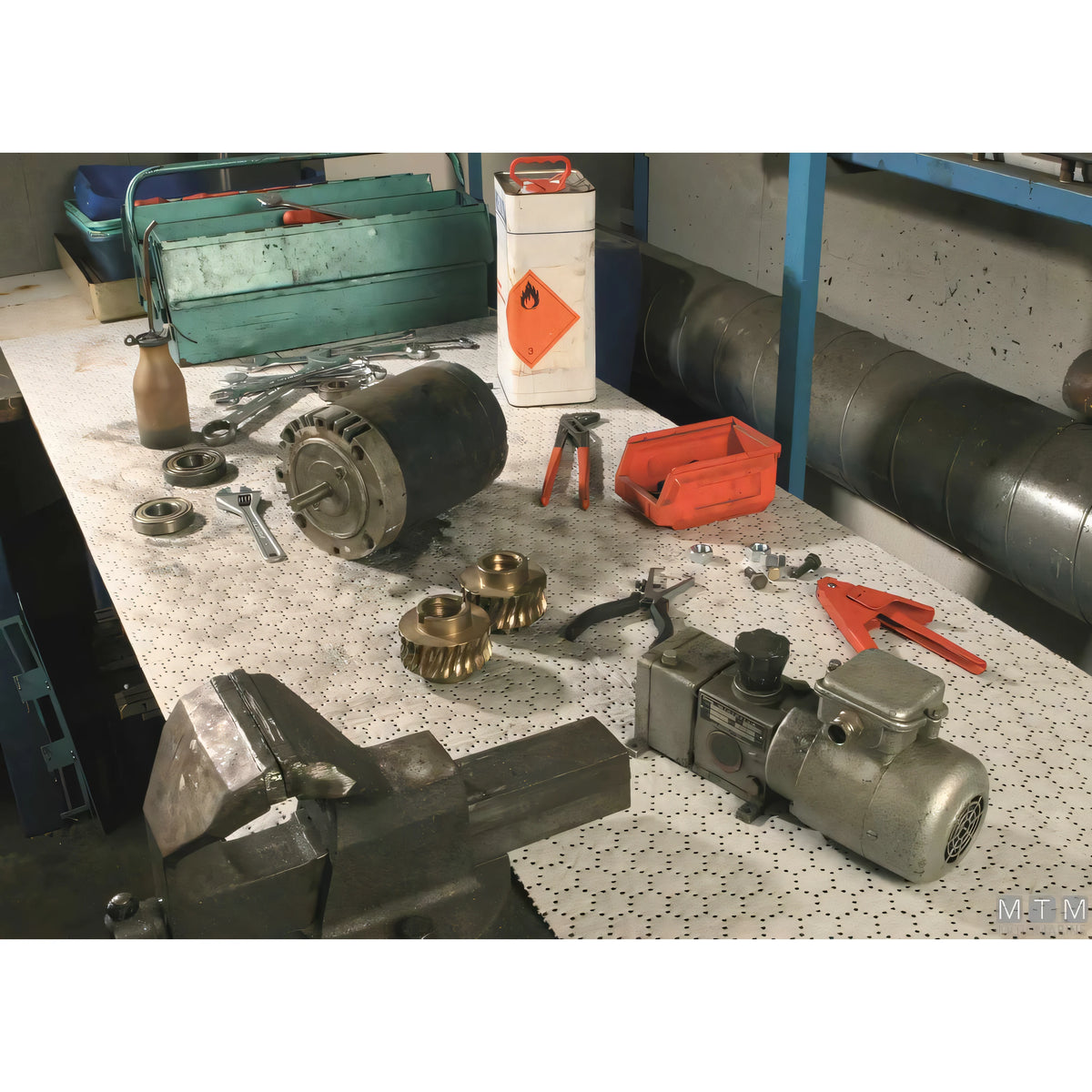 Motomarine rotolo panni assorbenti idrocarburi — 40x60 m