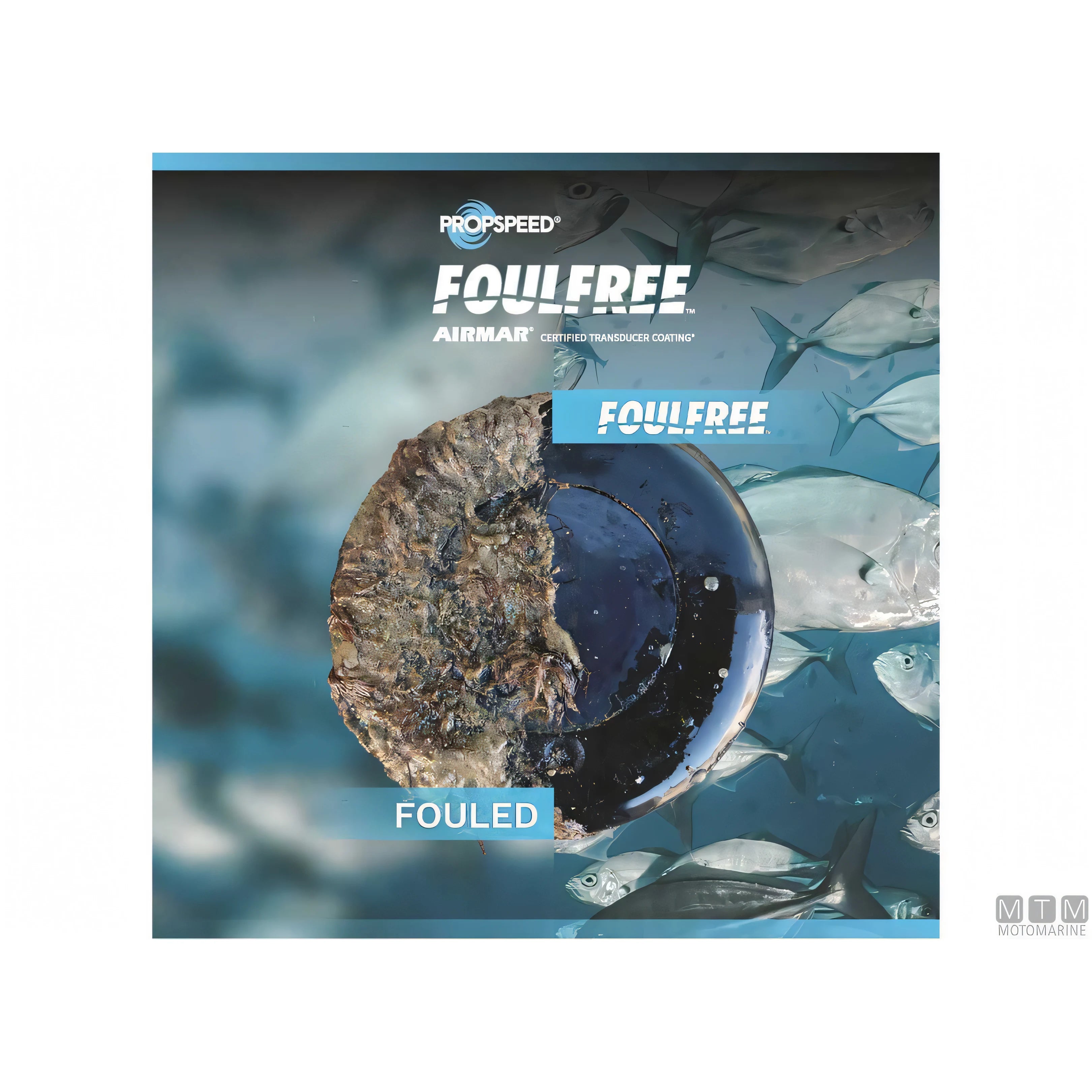 Motomarine Kit Antivegetativa Foulfree per trasduttori — Kit