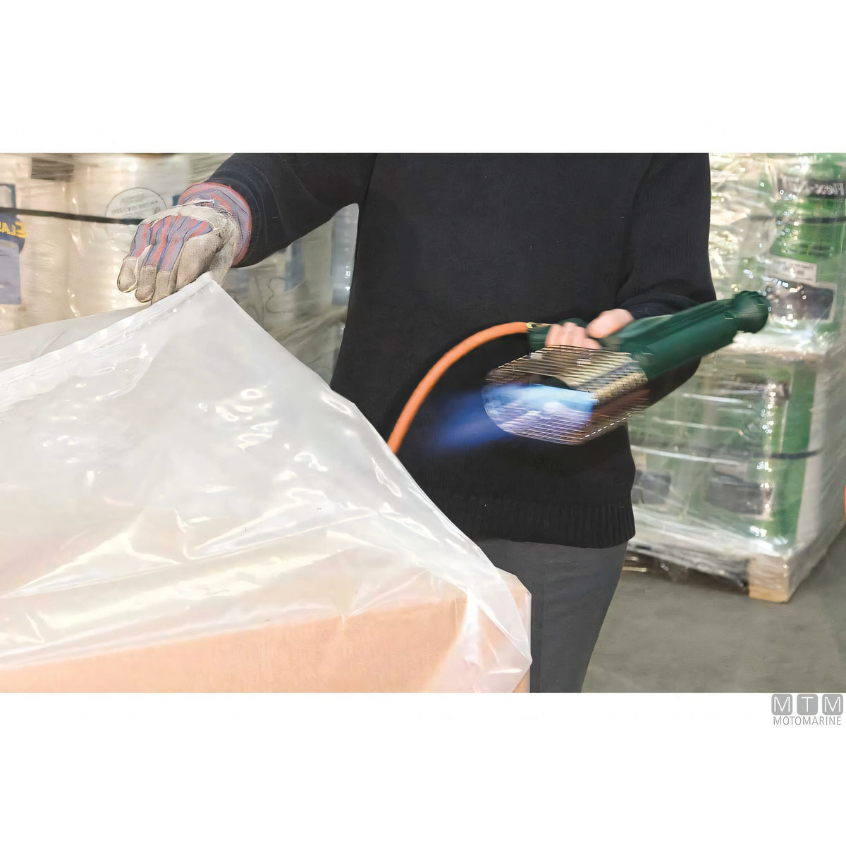 Motomarine termopistola shrink a gas propano — Gas propano