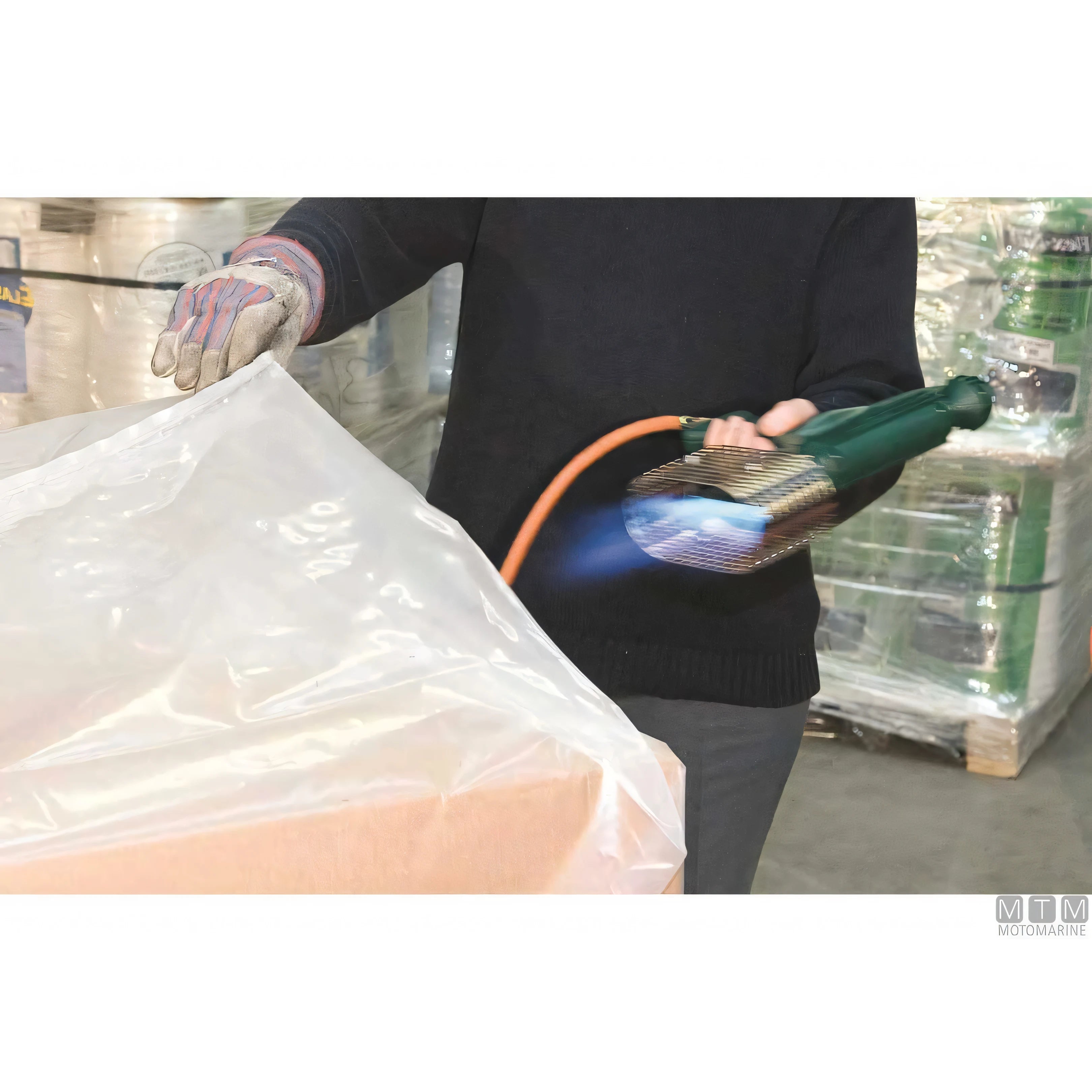 Motomarine termopistola shrink a gas propano — Gas propano