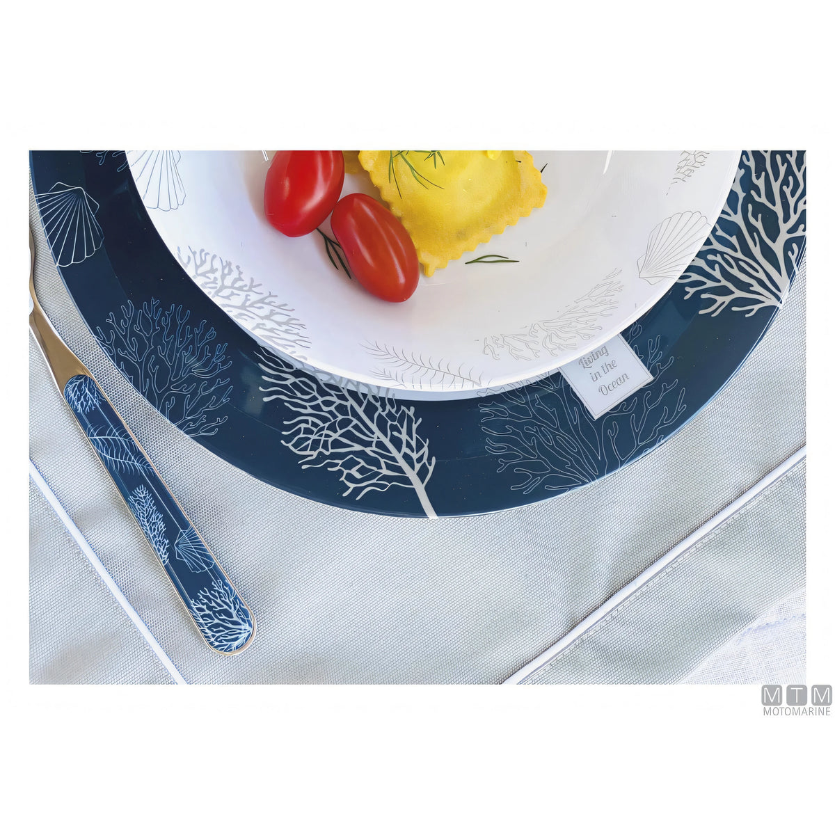 Marine Business servizio posate Living acciaio inox 24 pezzi — 24 pezzi (6x4)