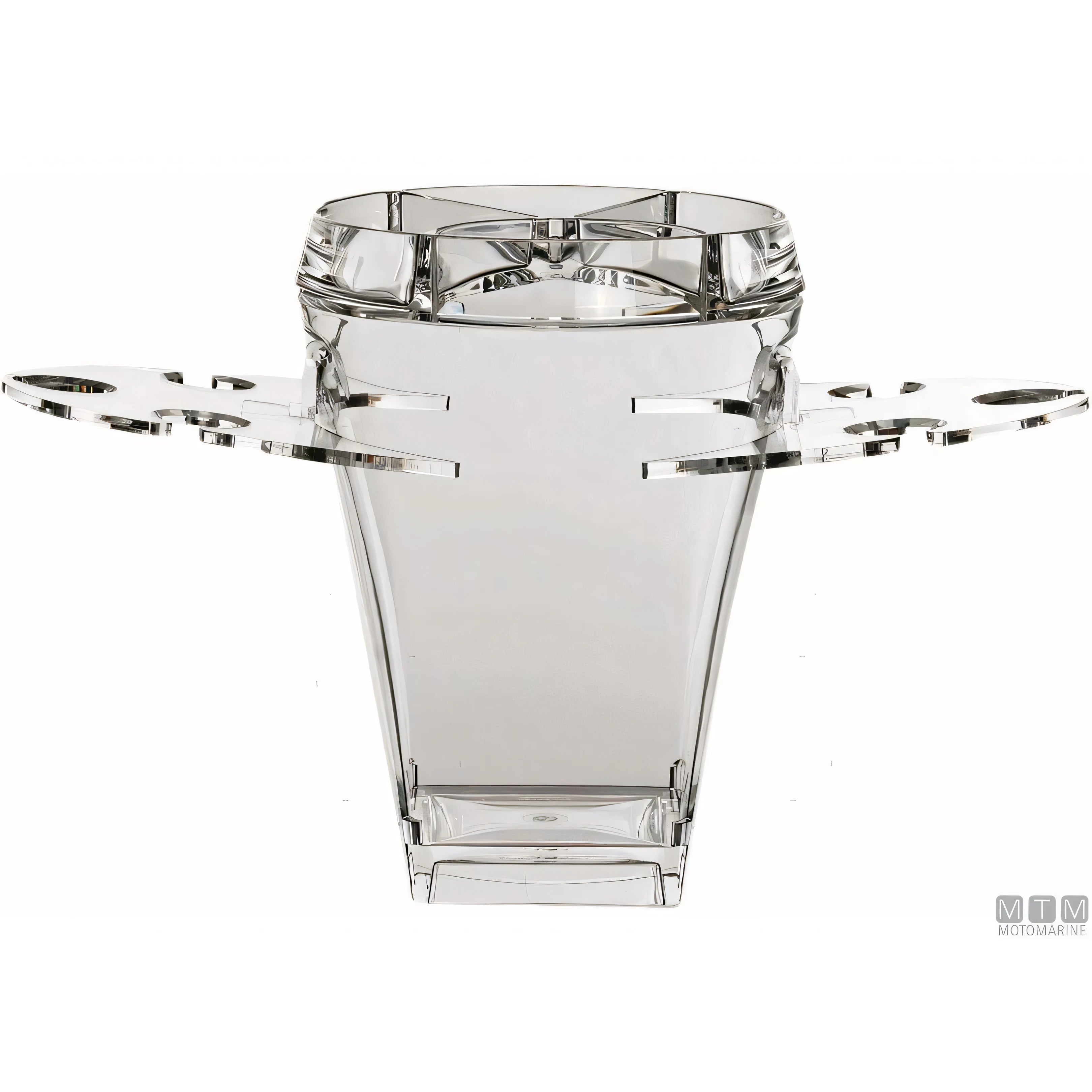 Marine Business secchiello champagne con portabicchieri in acrilico — Ø 20 x H 24,5 cm
