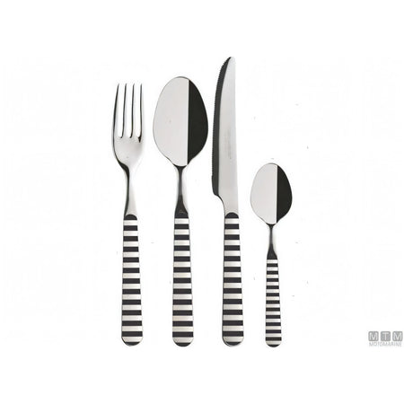 Marine Business set posate Venezia acciaio inox — 24 pz (6x4)