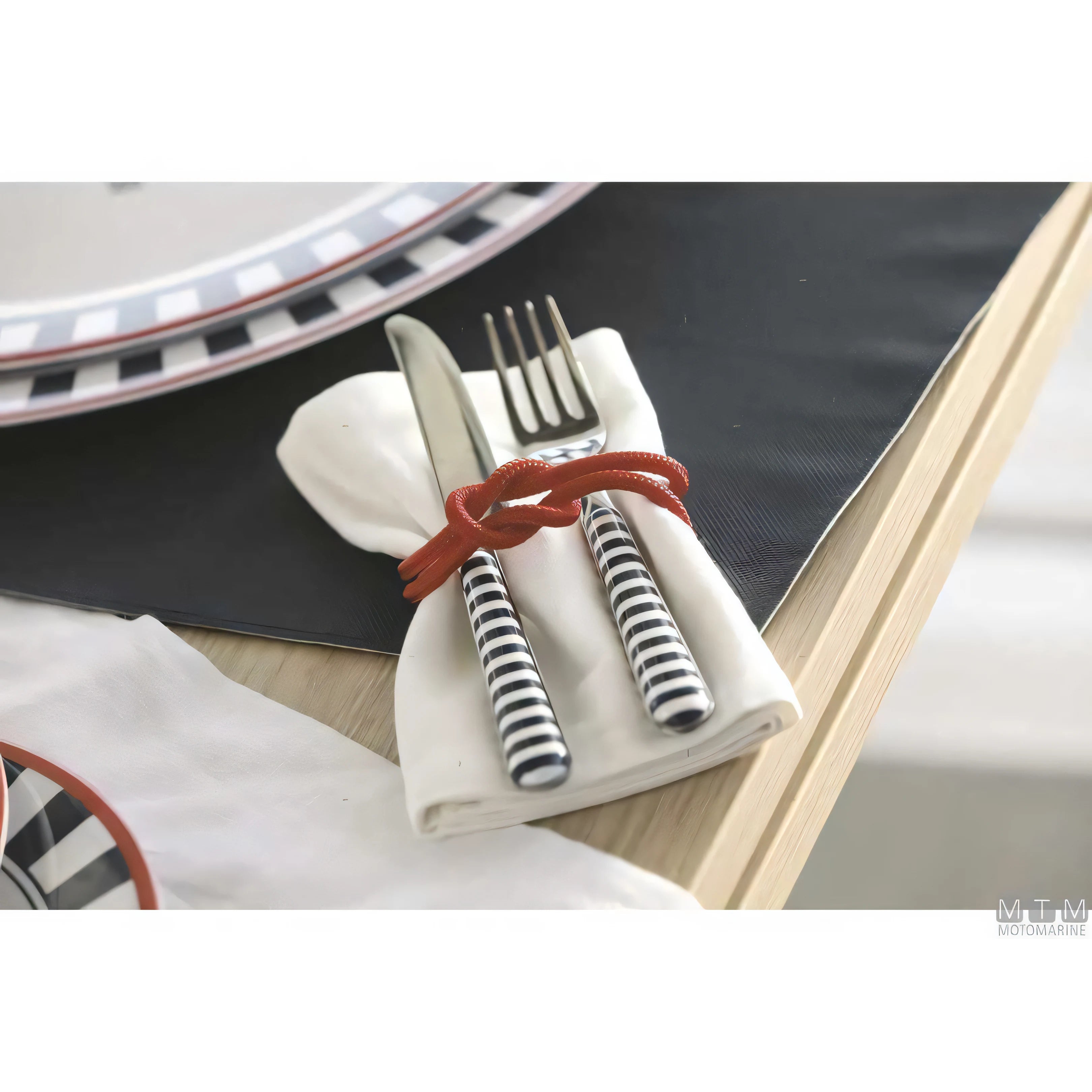 Marine Business set posate Venezia acciaio inox — 24 pz (6x4)