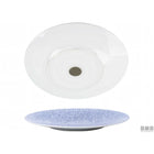 Silwy set 2 piatti piani Ocean in porcellana con magneti — ø280 mm