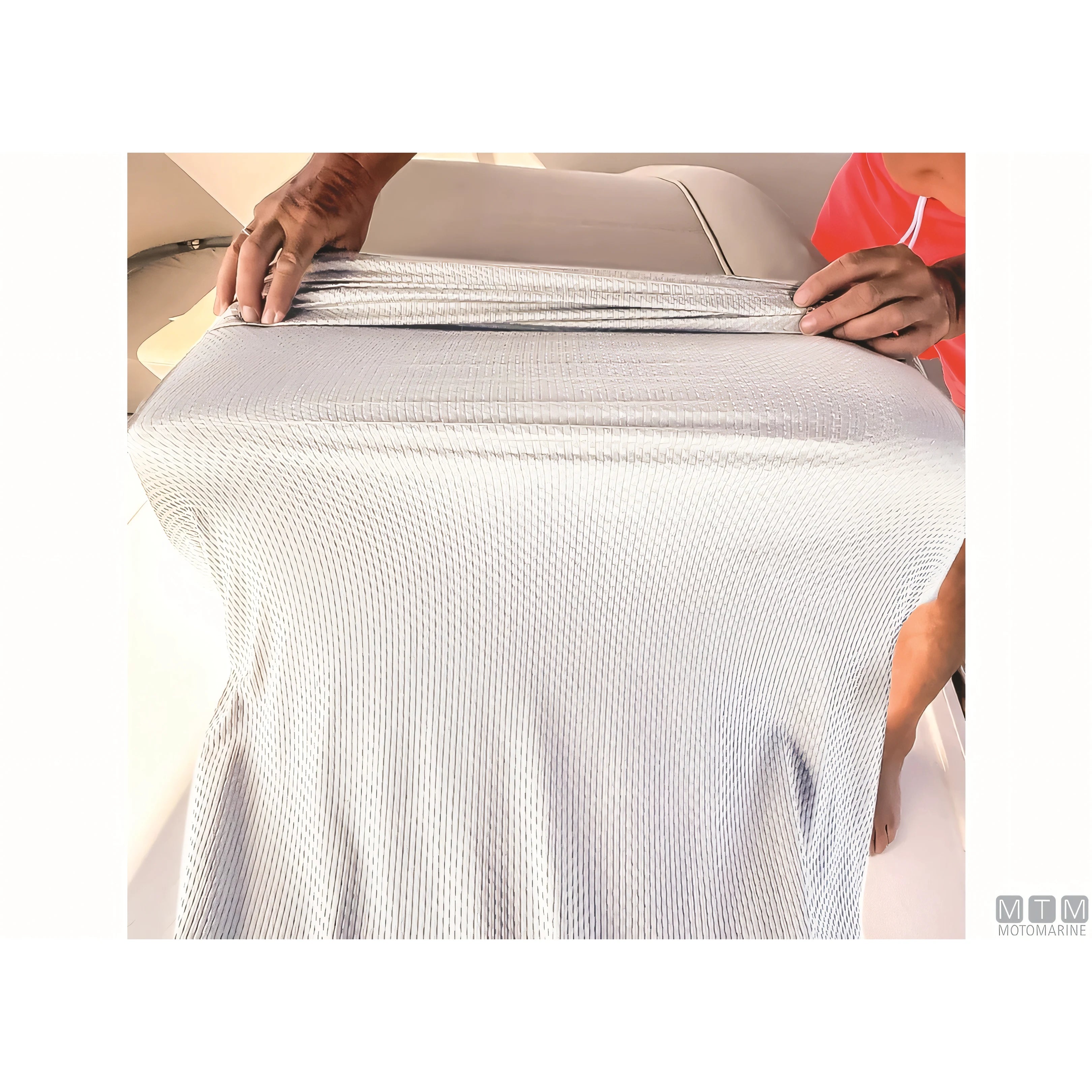 Fender Design fodera elastica Flexicover in poliestere — Bianco Offwhite