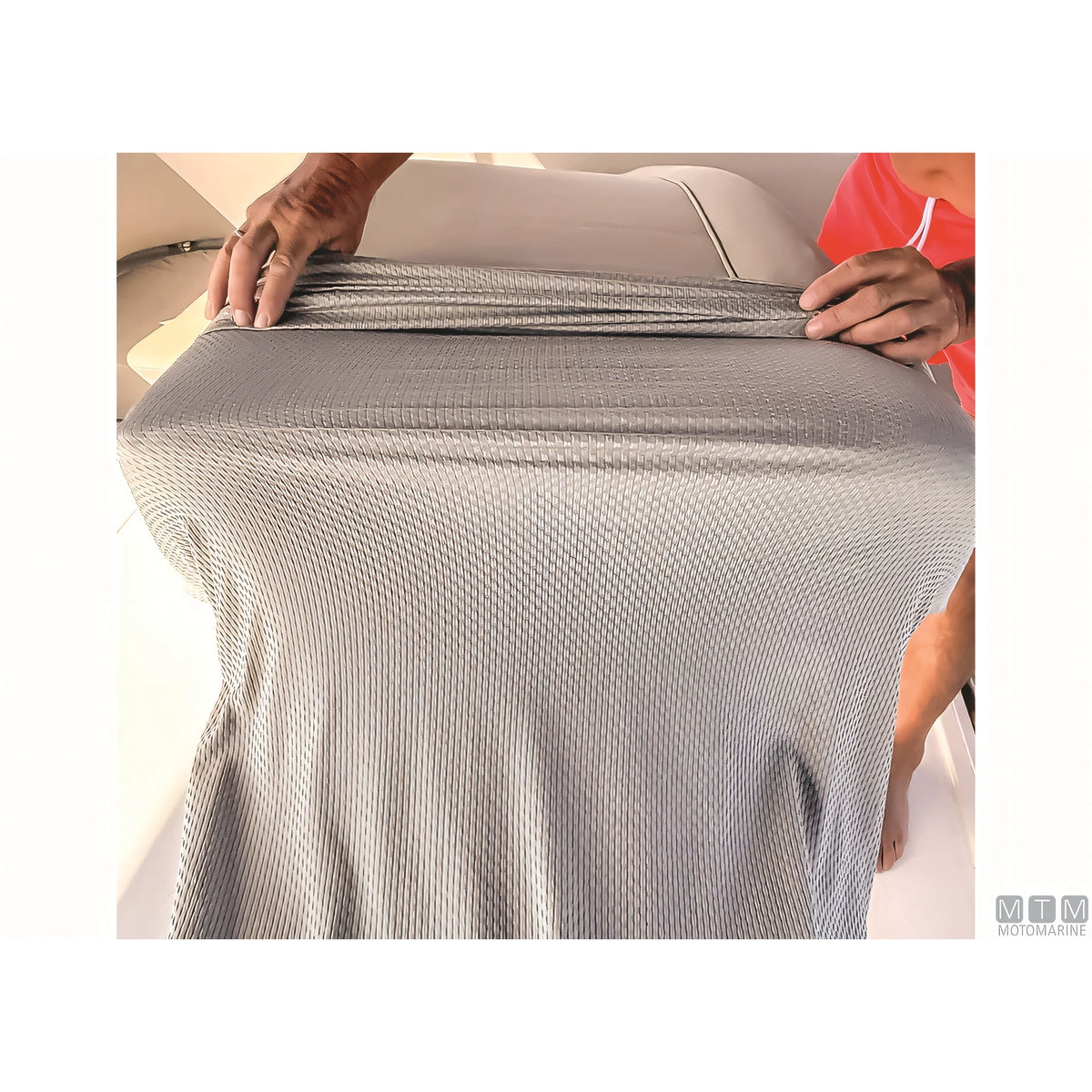 Fender Design fodera elastica Flexicover in poliestere — Grigio Mud
