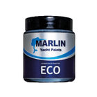Barattolo antivegetativa MARLIN Eco nero per trasduttori con tappo nero e etichetta blu argento | Onautica