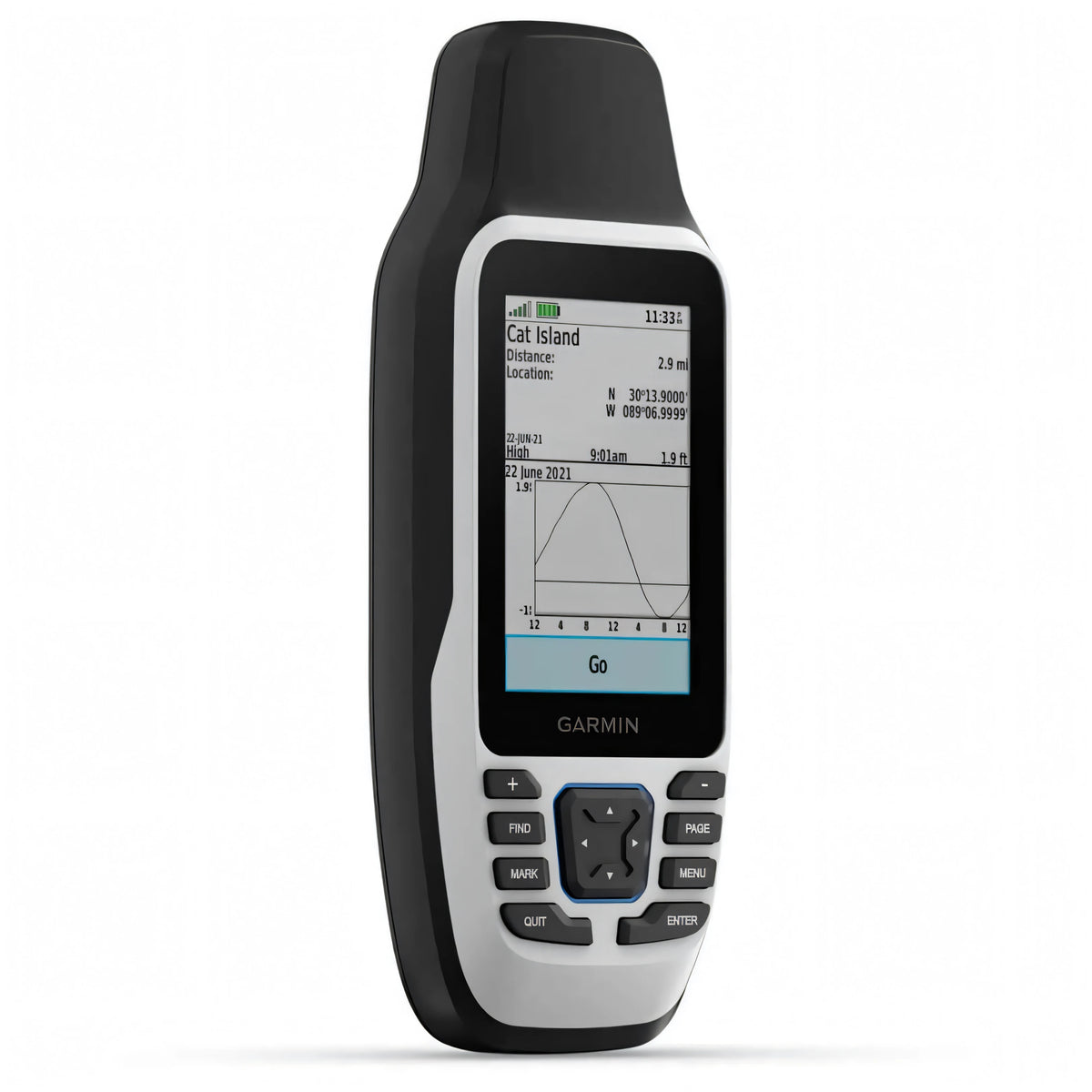 GPS portatile Garmin GPSMAP 79s WW nero e grigio con schermo tide chart Cat Island | Onautica