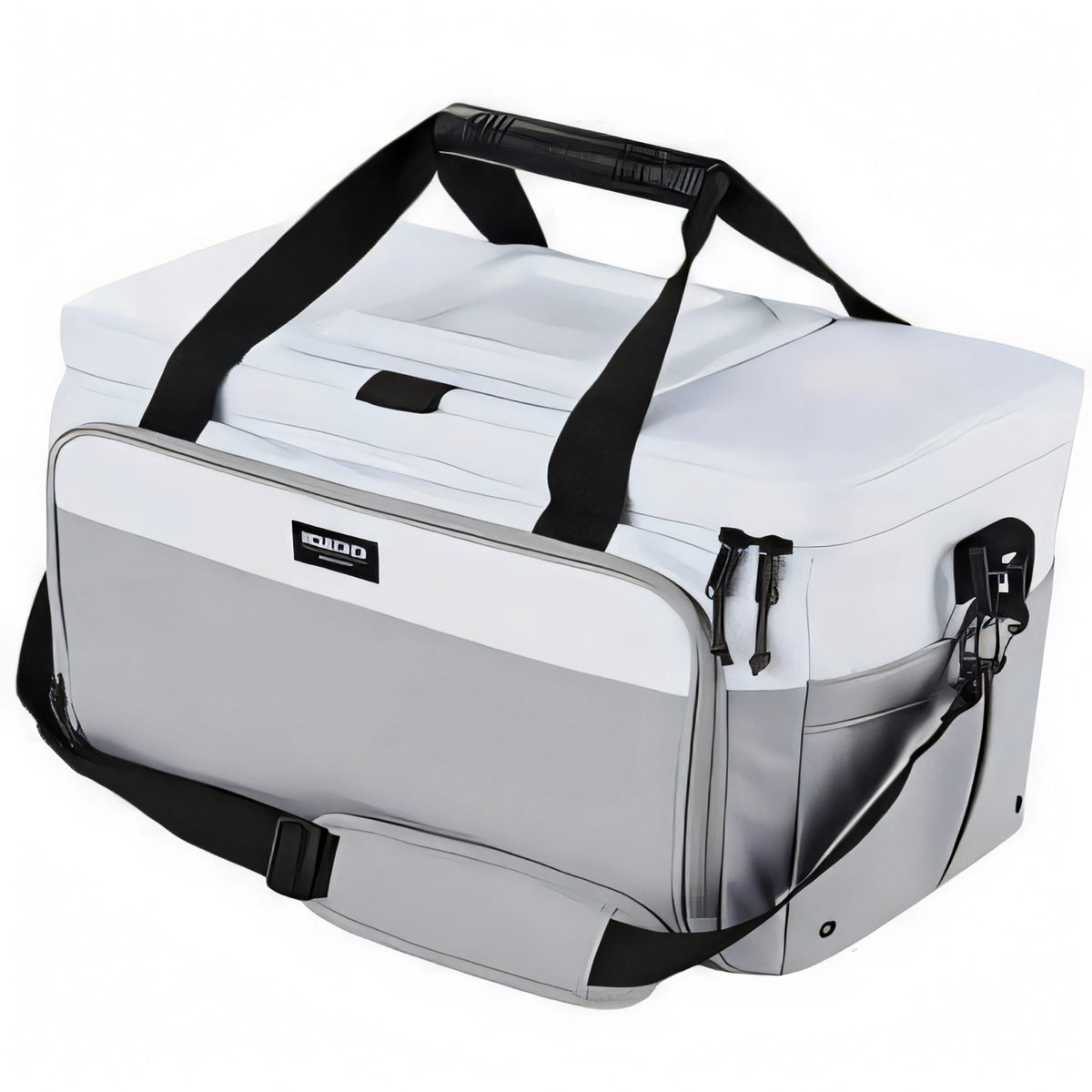 Ghiacciaia Igloo Coast Cooler 30lt semi-rigida bianca e grigia con tracolla e manico nero | Onautica