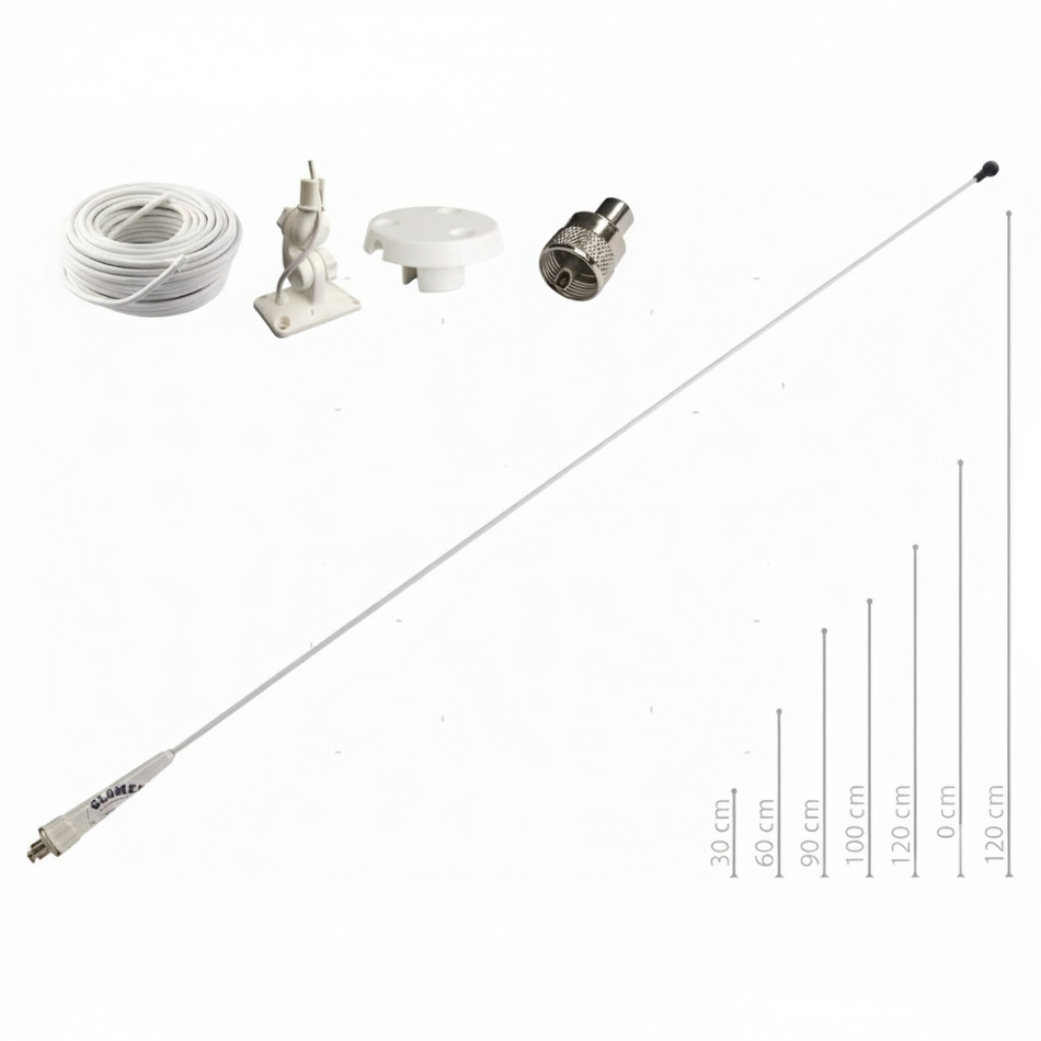 Antenna VHF RA106GRPPB6-135 Motor Glomex