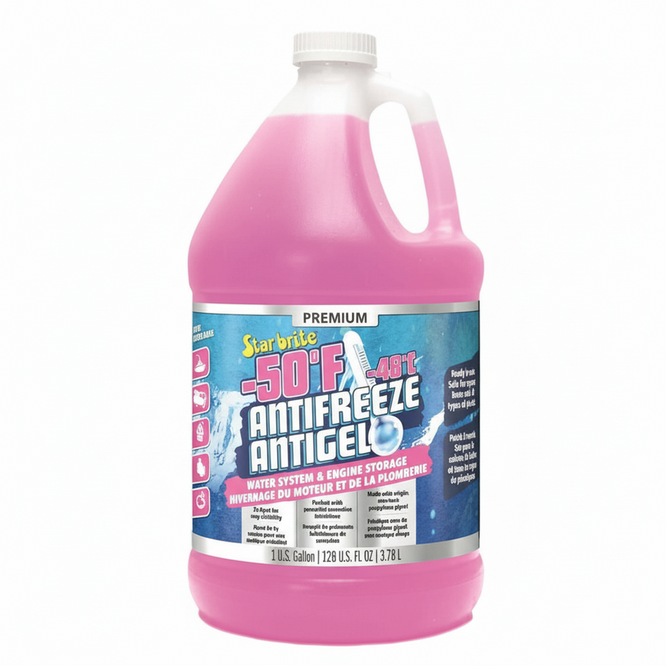 Tanica rosa 3,78 lt antigelo Star Brite Premium -50°F per impianti idrici e motori | Onautica