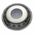 Aeratore da coperta rotondo in acciaio inox Ø 230 mm con griglia ventilazione, vista frontale | Onautica