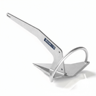 Ancora acciaio zincato Rocna Original 15 kg con vanga triangolare e arco stabilizzatore, finitura silver | Onautica