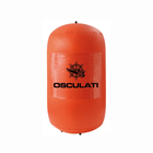 Boa regata gonfiabile Osculati arancione cilindrica in PVC con logo stampato | Onautica