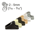 Strozzascotte Clamcleat CL260 in nylon, 6 colori assortiti, per corde Ø 2-5 mm | Onautica