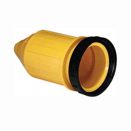 cappuccio Sistema di connessione banchina 32A 230V per barca, include prese da incasso inox e spine volanti in Valox IP56/IP67.