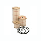 Tre cartucce filtranti beige SF5 micron per filtro diesel turbina 501SF con o-ring neri | Onautica