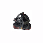 Cinghie a cricchetto Avtens SA35 nere 25mm con fibbia rotante e nastro rosso/nero 3,5mt | Onautica