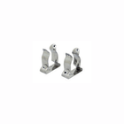 Coppia di clips inox lucide a molla con base forata, per tubi 22/28 mm | Onautica